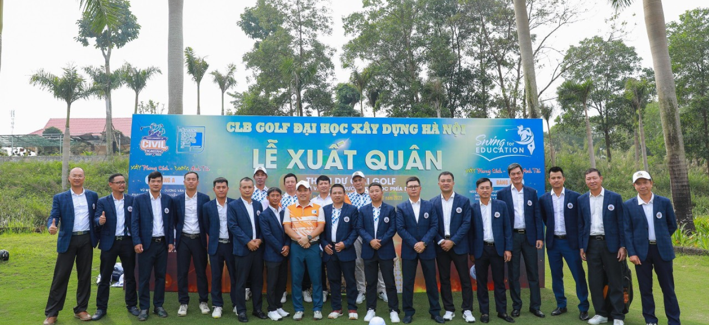 Đội tuyển golf đại học xây dựng Hà Nội